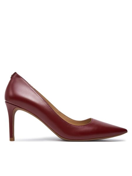 MICHAEL Michael Kors Szpilki Alina Flex Pump 40F2HNMP2L Bordowy. Czerwone szpilki damskie MICHAEL Michael Kors, bez wzorów, bez obcasa, na szpilce, bez zapięcia. Za 629.99 zł.