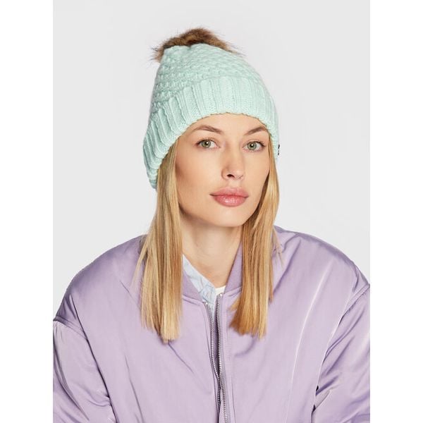 Czapka Roxy. Zielone czapki damskie Roxy, na zimę, bez wzorów. Za 199.99 zł.