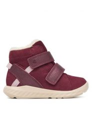 ECCO Śniegowce Sp. 1 Lite Infant 72424161785 Bordowy. Czerwone kozaki dziewczęce ECCO, bez wzorów, ze skóry, bez obcasa, bez zapięcia. Za 359.99 zł.