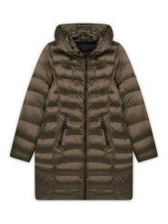 Northwood Płaszcz pikowany "Jam" w kolorze khaki rozmiar: M. Brązowe płaszcze damskie Northwood, m, bez wzorów, bez kaptura. Za 217.99 zł.