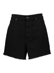 Pepe Jeans Szorty dżinsowe w kolorze czarnym rozmiar: W31. Czarne szorty damskie Pepe Jeans, z aplikacjami, z jeansu, z podwyższonym stanem. Za 96.60 zł.