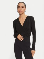 PINKO Body 104464 A29I Czarny Regular Fit. Czarne body i gorsety Pinko, bez wzorów, z syntetyku. Za 659.99 zł.
