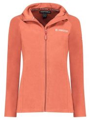 ANAPURNA Kurtka polarowa "Tugoodana" w kolorze pomarańczowym rozmiar: M. Pomarańczowe kurtki damskie ANAPURNA, m, bez wzorów, z polaru, bez kaptura. Za 82.83 zł.