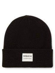 Msch Copenhagen czapka wełniana MSCHMojo Kobiety Wełna czarny, ONE SIZE. Czarne czapki damskie MSCH Copenhagen, na zimę, bez wzorów, z dzianiny. Za 89.95 zł.
