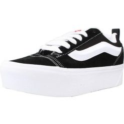 Tenisówki Vans Model Knu Stack Kolor Czarny. Czarne obuwie sportowe damskie Vans, z materiału, bez zapięcia, tenisowe. Za 623.00 zł.