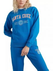 Bluza damska O'Neill Surf State Crew. Niebieskie bluzy damskie O'Neill, s, bez wzorów, z bawełny, bez kaptura. Za 259.00 zł.