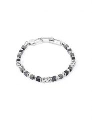 COEUR DE LION Bransoletka z hematytami i onyksami rozmiar: onesize. Szare bransoletki damskie COEUR DE LION, srebrne. Za 361.13 zł.