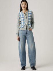 Levi's Dżinsy - Barrel fit - w kolorze błękitnym rozmiar: W31/L30. Niebieskie jeansy damskie Levi's, z podwyższonym stanem. Za 264.45 zł.
