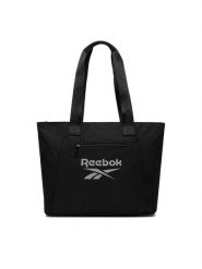 Reebok Torebka CWBEO-RBK-P-005-09 Czarny. Czarne shopper bag Reebok, bez wzorów, z materiału, bez dodatków. Za 79.99 zł.