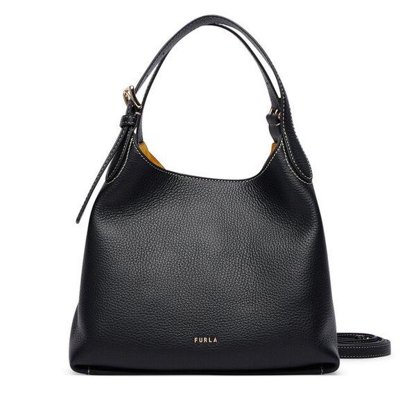 Torebka Furla. Czarne torebki klasyczne damskie Furla, bez dodatków. Za 2,019.00 zł.