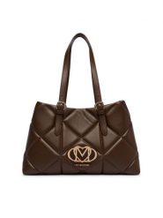 LOVE MOSCHINO Torebka JC4033PP1PLC0300 Brązowy. Brązowe shopper bag Love Moschino, bez wzorów, ze skóry, bez dodatków. Za 1,099.00 zł.