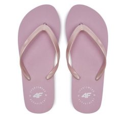 Japonki 4F. Czerwone klapki damskie 4F, bez zapięcia. Za 20.99 zł.