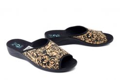 ADANEX 29521 SIK1VD czarny, kapcie damskie. Czarne kapcie damskie Adanex. Za 61.19 zł.