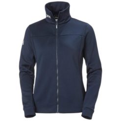Damska kurtka polarowa Helly Hansen crew. Niebieskie kurtki sportowe damskie Helly Hansen, xs, bez wzorów, z polaru, bez kaptura. Za 431.99 zł.
