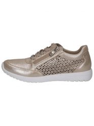 Caprice Skórzane sneakersy w kolorze jasnobrązowo-szarym rozmiar: 36. Brązowe obuwie sportowe damskie Caprice, ze skóry, bez zapięcia. Za 188.85 zł.