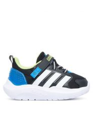 Adidas Sneakersy Lightorama Shoes Infants KJ9716 Czarny. Czarne buty sportowe chłopięce Adidas, z materiału, bez zapięcia. Za 219.99 zł.