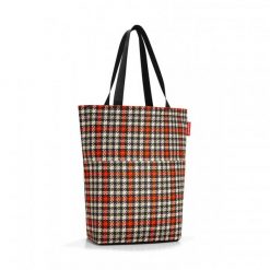 Torba cityshopper 2 glencheck red. Czerwone shopper bag Reisenthel, bez wzorów, z materiału, na ramię, bez dodatków. Za 133.90 zł.