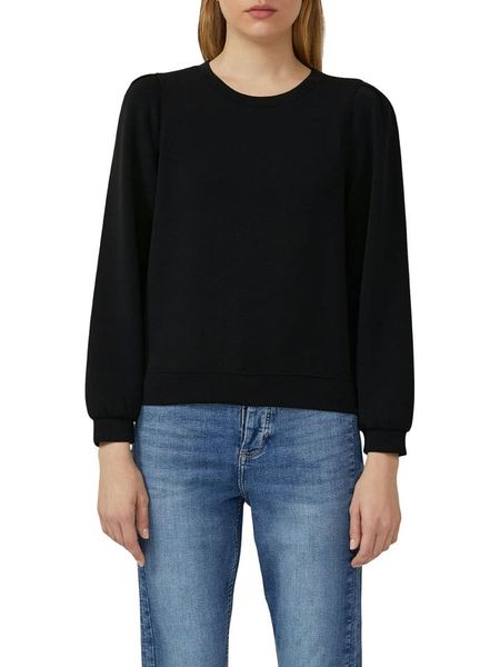 S.Oliver Bluza w kolorze czarnym rozmiar: 40. Czarne bluzy damskie S.Oliver, s, bez wzorów, bez kaptura. Za 154.95 zł.