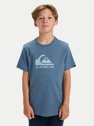 Quiksilver T-Shirt Ev Comp Logo EQBZT04897 Niebieski Regular Fit. Niebieskie t-shirty i koszulki chłopięce Quiksilver, bez wzorów, z bawełny, bez kołnierzyka, bez ramiączek. Za 69.99 zł.