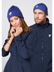 Polo Sylt Czapka beanie w kolorze niebieskim rozmiar: onesize. Niebieskie czapki damskie Polo Sylt, bez wzorów, z bawełny. Za 115.55 zł.