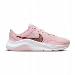 Buty do biegania damskie Nike Legend Essential 3 Next Nature. Czerwone obuwie sportowe damskie Nike, z materiału, bez zapięcia, do biegania. Za 265.00 zł.