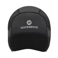 Zimowa czapka sportowa unisex Rockbros YPP044. Czarne czapki damskie ROCKBROS, na zimę, bez wzorów. Za 35.00 zł.