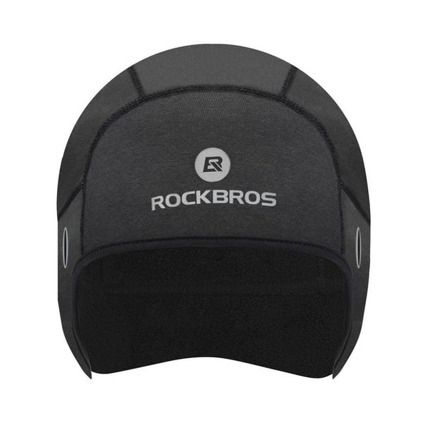 Zimowa czapka sportowa unisex Rockbros YPP044. Czarne czapki damskie ROCKBROS, na zimę, bez wzorów. Za 35.00 zł.