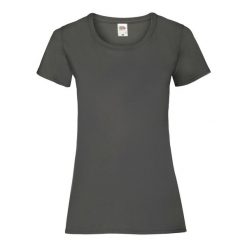 Koszulka Damska Valueweight. Zielone bluzki damskie Fruit of the Loom, xl, bez wzorów, sportowe, bez kołnierzyka, bez ramiączek. Za 35.99 zł.