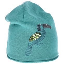 Czapka narciarska damska Viking Kadak z wełną Merino. Niebieskie czapki damskie Viking, na zimę, bez wzorów, z wełny. Za 119.99 zł.