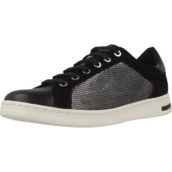 Buty GEOX D JAYSEN A Czarny. Czarne obuwie trekkingowe damskie Geox, z tkaniny, bez zapięcia. Za 226.99 zł.