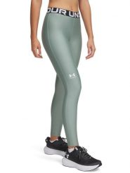 Under Armour Legginsy funkcyjne w kolorze zielonym rozmiar: M. Zielone legginsy sportowe damskie Under Armour, m, bez wzorów, z podwyższonym stanem, outdoorowe. Za 100.99 zł.