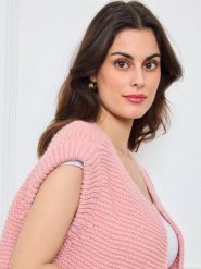 CXL by Christian Lacroix Kamizelka w kolorze jasnoróżowym rozmiar: onesize. Różowe kamizelki damskie CXL by Christian Lacroix, bez wzorów, bez kaptura. Za 208.99 zł.