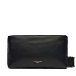 Torebka Gianni Chiarini. Czarne listonoszki damskie Gianni Chiarini, bez wzorów, bez dodatków. Za 609.99 zł.