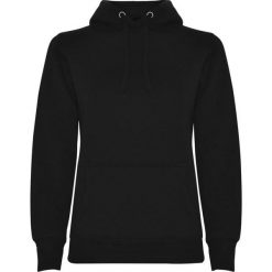 Bluza Z Kapturem Z Polibawełny Dla Kobiet. Czarne bluzy damskie ROLY, xl, bez wzorów, z kapturem. Za 97.99 zł.