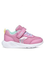 Geox Sneakersy B Sprintye B454TD 01454 CE83B Różowy. Czerwone buty sportowe dziewczęce Geox, bez wzorów, z materiału, bez zapięcia. Za 124.99 zł.