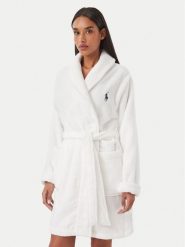 Polo Ralph Lauren Szlafrok 4P0396 Niebieski. Niebieskie szlafroki damskie Polo Ralph Lauren, bez wzorów, z bawełny, bez kaptura. Za 1,379.00 zł.