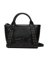 KARL LAGERFELD Torebka B1W30262 Czarny. Czarne torebki klasyczne damskie KARL LAGERFELD, ze skóry, bez dodatków. Za 849.99 zł.