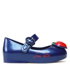 Baleriny Melissa. Niebieskie baleriny dziewczęce Melissa, bez wzorów, bez obcasa, bez zapięcia. Za 239.99 zł.