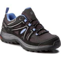 Trekkingi SALOMON - Ellipse 2 Gtx W GORE-TEX 381629 20 M0 Asphalt/Black/Petunia Blue. Szare obuwie trekkingowe damskie Salomon, z gore-texu. W wyprzedaży za 369.00 zł.