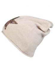 Zwillingsherz Czapka beanie w kolorze beżowym rozmiar: onesize. Brązowe czapki damskie Zwillingsherz, bez wzorów, z kaszmiru. Za 83.42 zł.