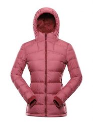 Alpine Pro Kurtka puchowa "Rogita" w kolorze różowym rozmiar: M. Różowe kurtki damskie Alpine Pro, m, bez wzorów, z materiału, bez kaptura. Za 569.95 zł.