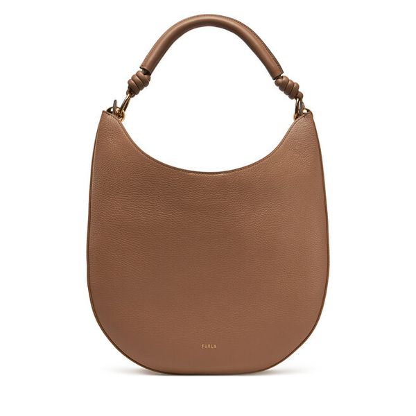 Torebka Furla. Brązowe torebki klasyczne damskie Furla, bez dodatków. Za 1,039.00 zł.