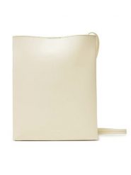 Calvin Klein Torebka Line Ns Crossbody Lth Bag LV04F3005G Biały. Białe listonoszki damskie Calvin Klein, bez wzorów, ze skóry, bez dodatków. Za 489.99 zł.
