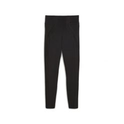 Damskie prążkowane legginsy CLOUDSPUN z wysokim stanem PUMA Black. Czarne legginsy damskie Puma, m, bez wzorów, prążkowane. Za 228.99 zł.