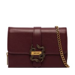 Portfel Just Cavalli. Czerwone portfele damskie Just Cavalli, bez wzorów. Za 689.99 zł.