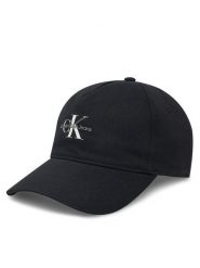 Calvin Klein Jeans Czapka z daszkiem Printed Monologo Cap LV04K5027G Czarny. Czarne czapki z daszkiem damskie Calvin Klein Jeans, bez wzorów, z bawełny. Za 119.99 zł.