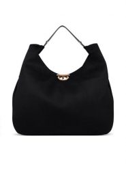 Liu Jo Torebka AF6029 T711A Czarny. Czarne shopper bag Liu Jo, ze skóry, bez dodatków. Za 679.99 zł.