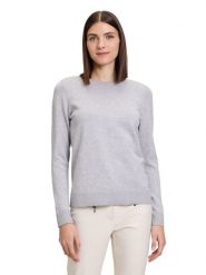 Betty Barclay Sweter w kolorze szarym rozmiar: 46. Szare swetry klasyczne damskie Betty Barclay, ze splotem, bez kołnierzyka. Za 69.99 zł.