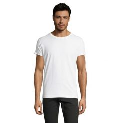 Koszulka Imperialna Unisex Dla Dorosłych. Białe bluzki damskie SOL'S, s, bez wzorów, sportowe, bez kołnierzyka, bez ramiączek. Za 37.99 zł.