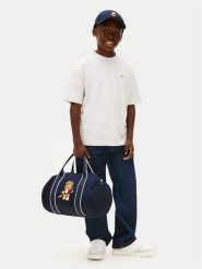 Tommy Hilfiger T-Shirt Essential Archive KB0KB09646 Szary Regular Fit. Szare t-shirty i koszulki chłopięce Tommy Hilfiger, bez wzorów, z bawełny, bez kołnierzyka, bez ramiączek. Za 109.99 zł.